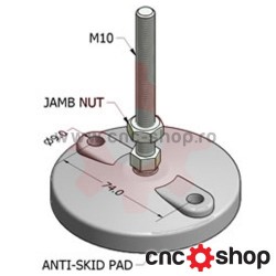 Picior autonivelant M10/100mm