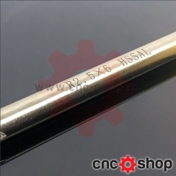 Freza sferica R2.5x6