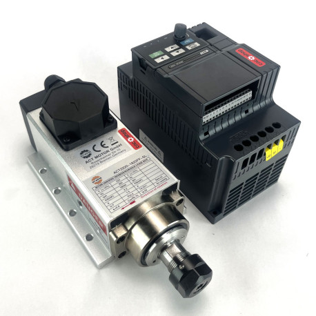Motor de frezare 2.2KW + VFD racire aer