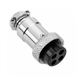 Conector metalic 4-PINI mama-tata