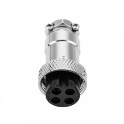 Conector metalic 4-PINI mama-tata