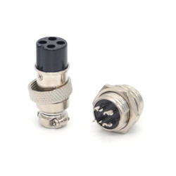 Conector metalic 4-PINI mama-tata