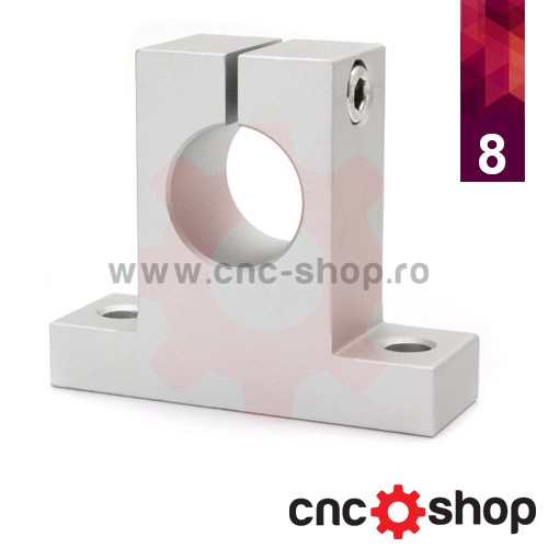 Suport capat pt. axe liniare de 8mm